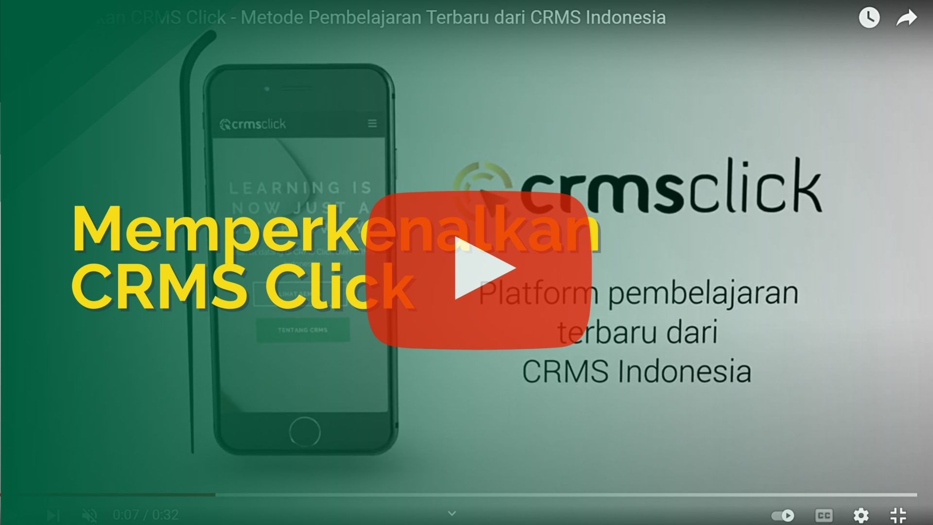 Memperkenalkan CRMS Click